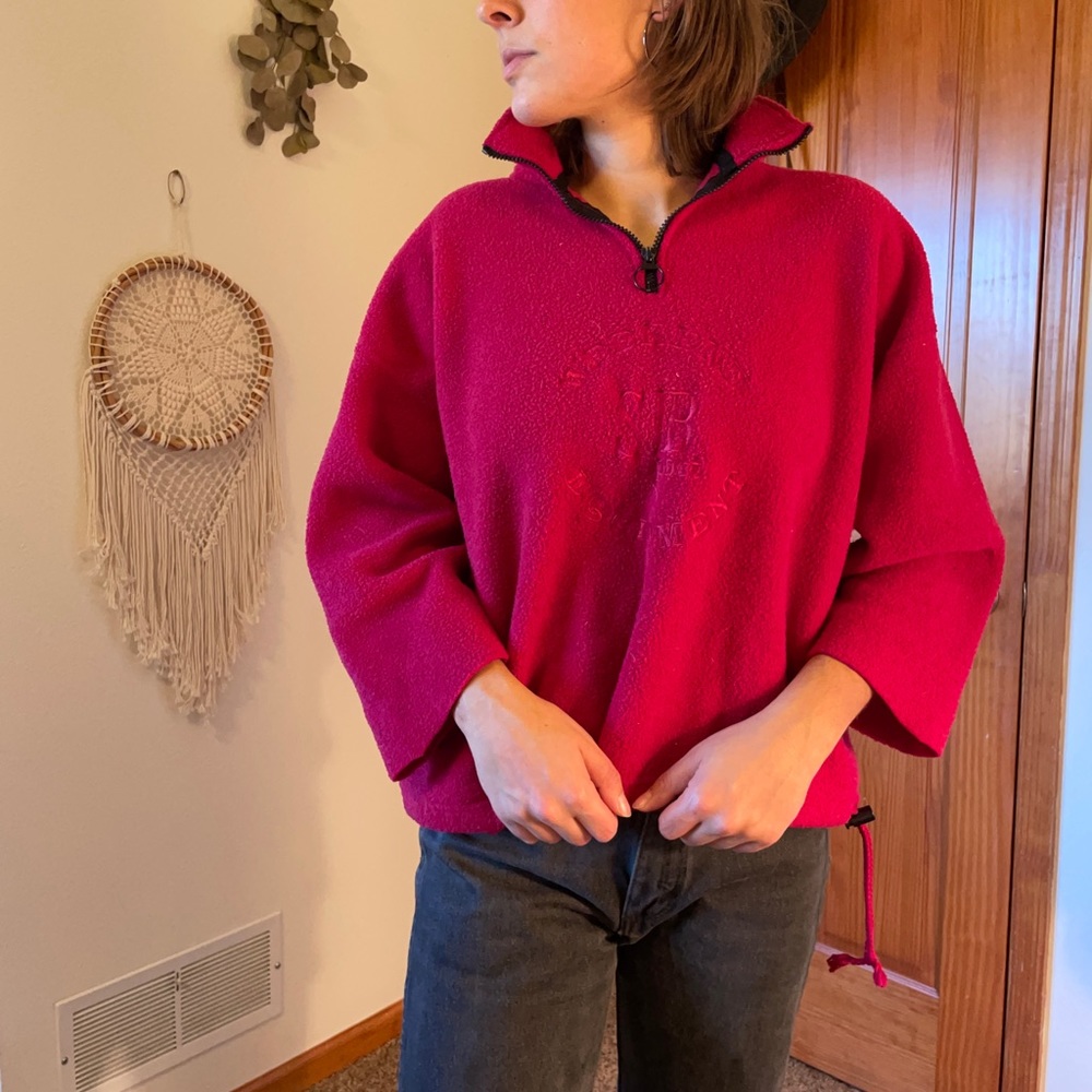 California zipper up - pink and cozy